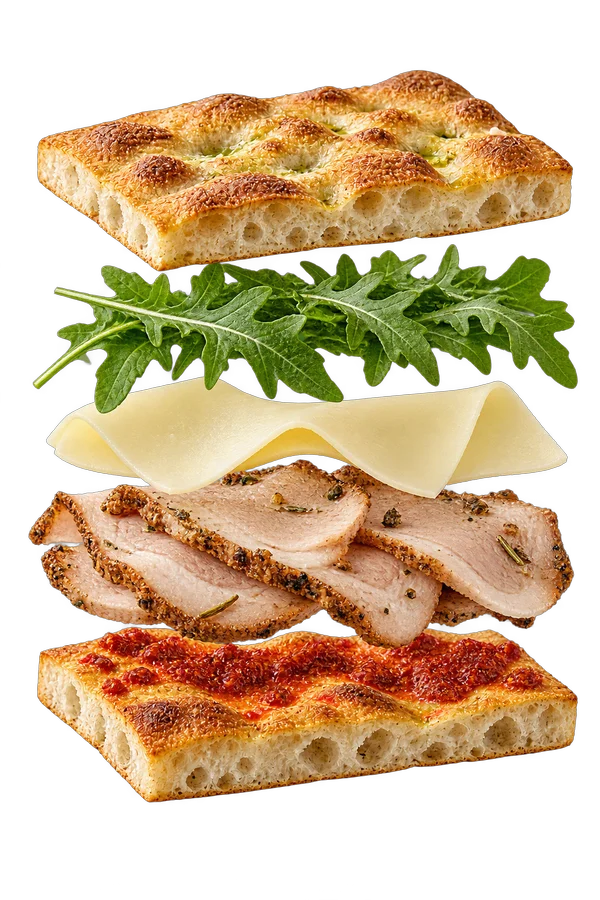Focaccia Porchetta
